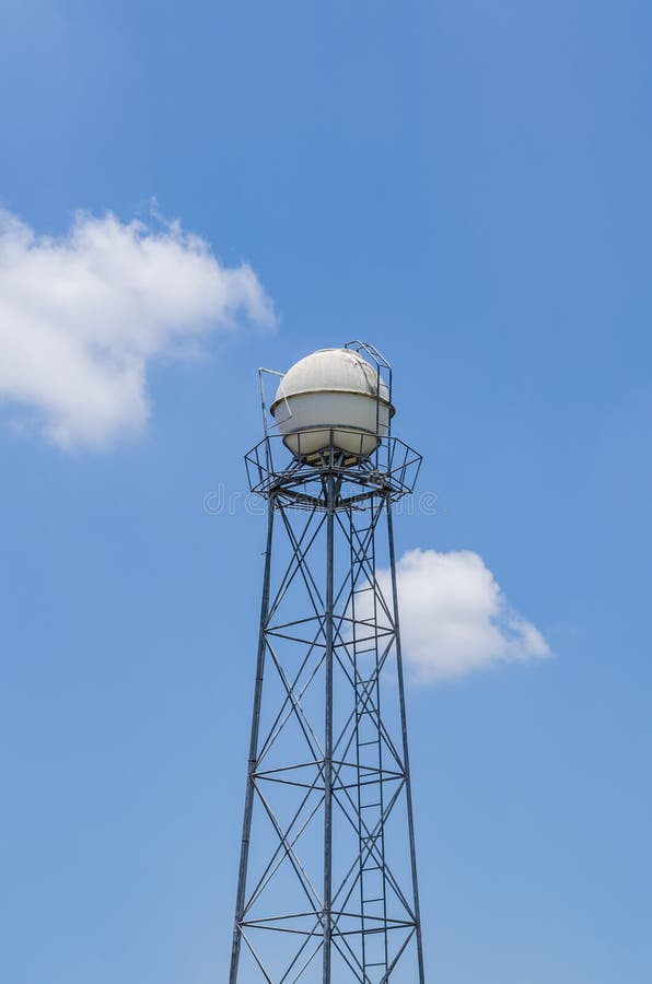 Water Tower stock photo. Image of reserves, holding, tall 58924784