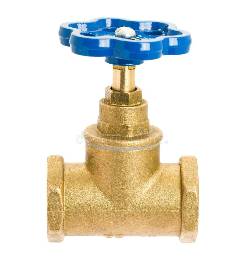 Water valve stock image. Image of flowing, industrial 18089069