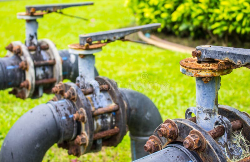 Water Valves stock photo. Image of equipment, connection 44863702