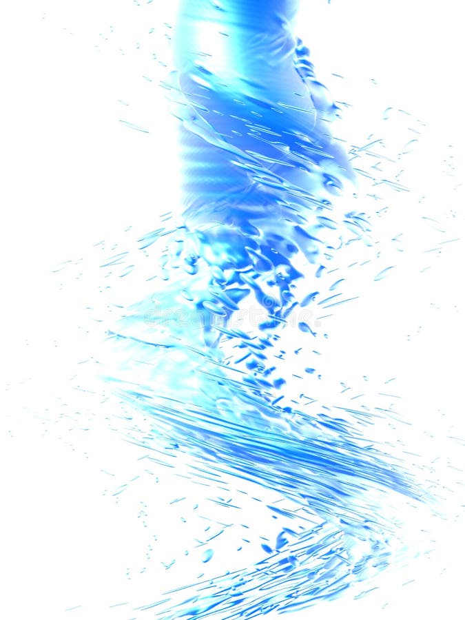 Water Vortex stock illustration. Illustration of glossy 3699521