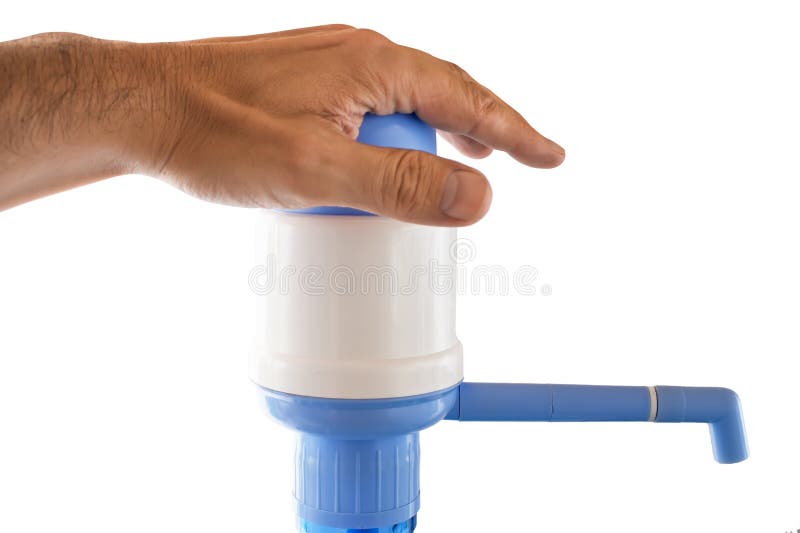 Water with water pump royalty free stock image