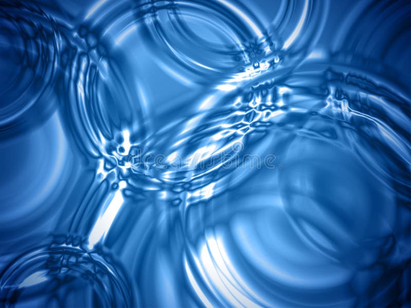 Water Wave Radial Ripple Rain Background