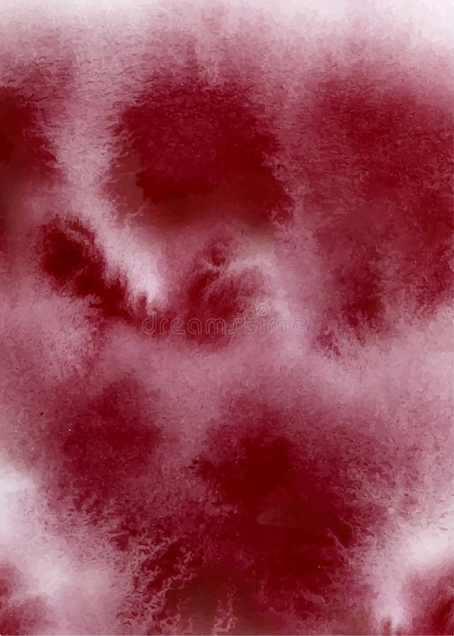 Watercolor abstract background, hand drawn watercolour burgundy texture vector illustration Watercolor abstract background, hand drawn watercolour burgundy texture vector illustration