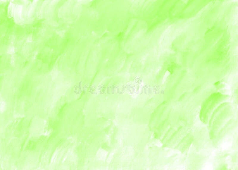 Watercolor Abstract Pastel Green Background Stock Image Image of