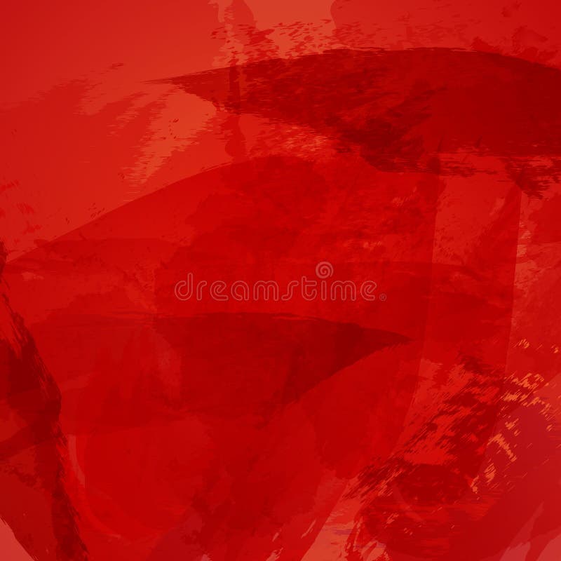 Watercolor abstract Vector background whale red abstract