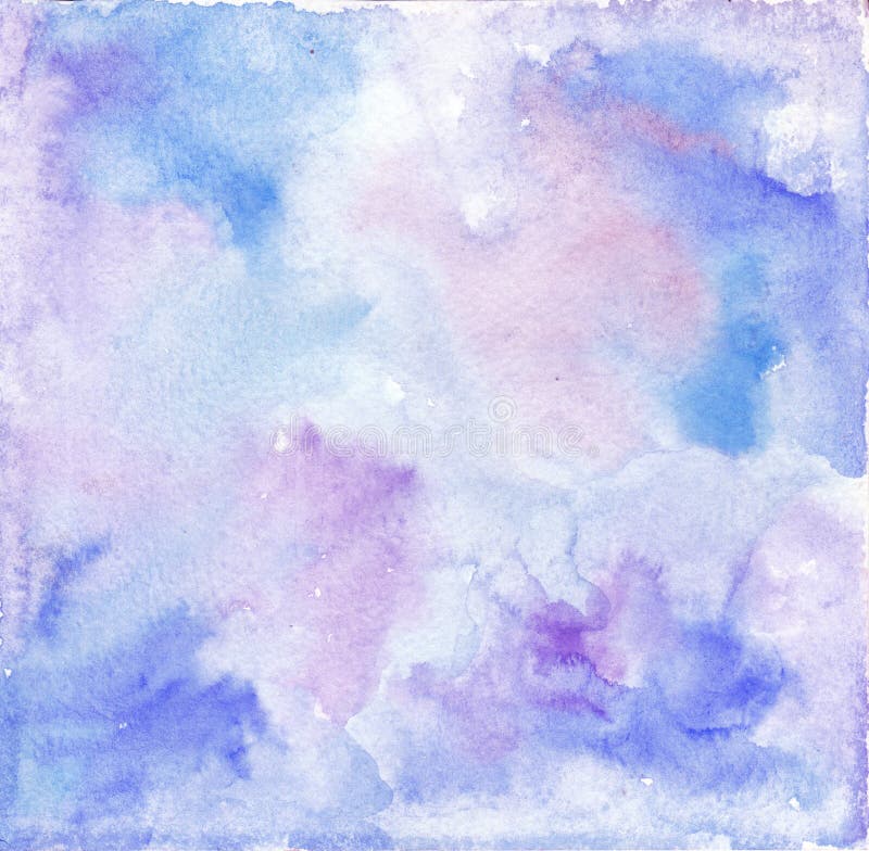 Watercolor Blue Purple Background Texture, Blue Purple Pattern Stock ...