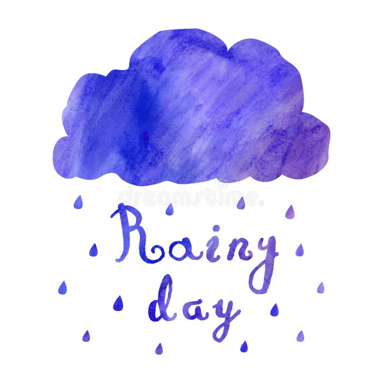 Rain Day Watercolor Stock Illustrations 1,389 Rain Day Watercolor