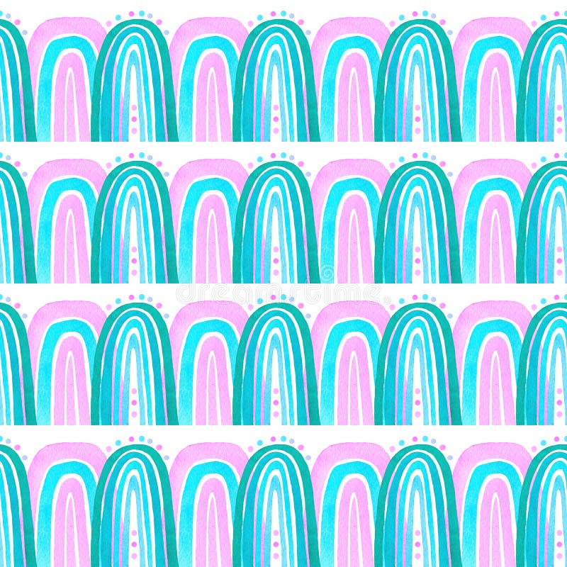20 Pastel Rainbow Washi Tape Clip Art, Pink Blue Digital Washi