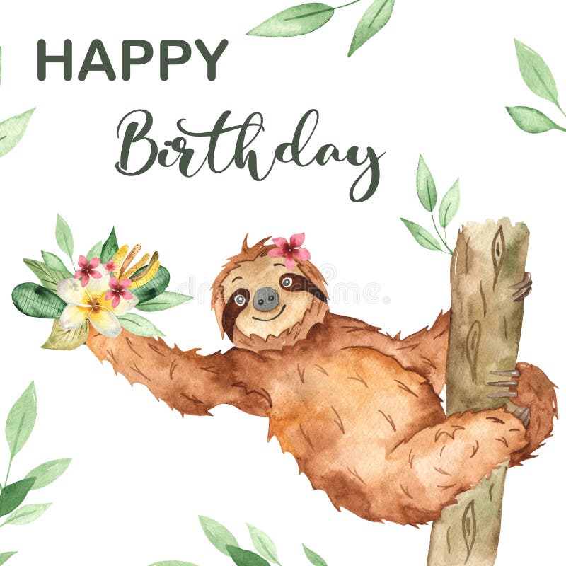 Happy Birthday Sloth