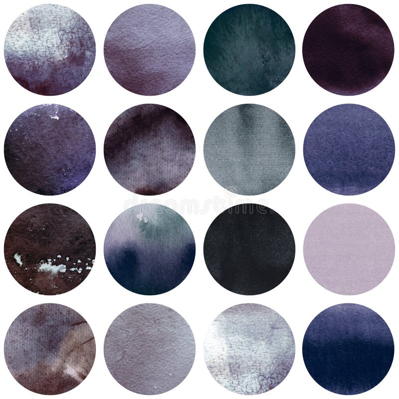 Watercolor circles collection in grey colors. Watercolor stains set isolated on white background. Watercolour texture palette. Seamless retro geometric pattern, wrapping paper. Watercolor circles collection in grey colors. Watercolor stains set isolated on white background. Watercolour texture palette. Seamless retro geometric pattern, wrapping paper.