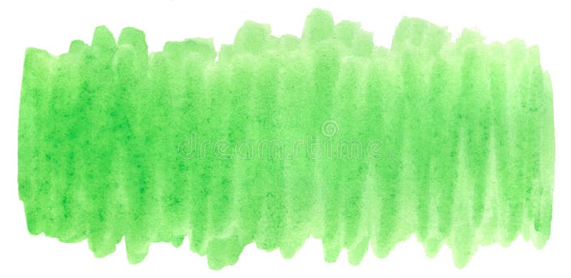 Watercolor Color of Juicy Young Grass, Bright Green Abstract Background ...