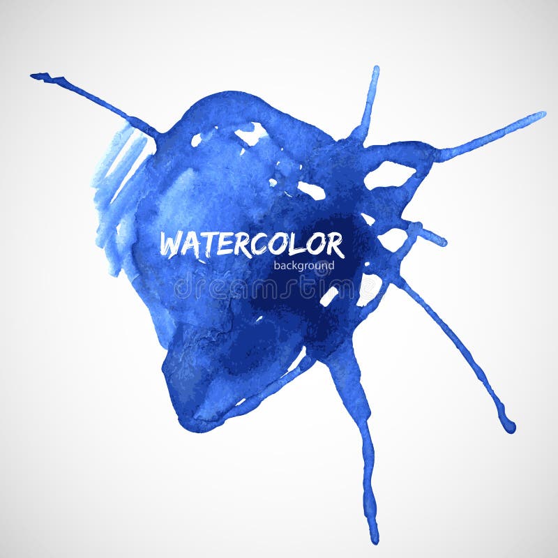 Watercolor design stock vector. Illustration of blob 38932392
