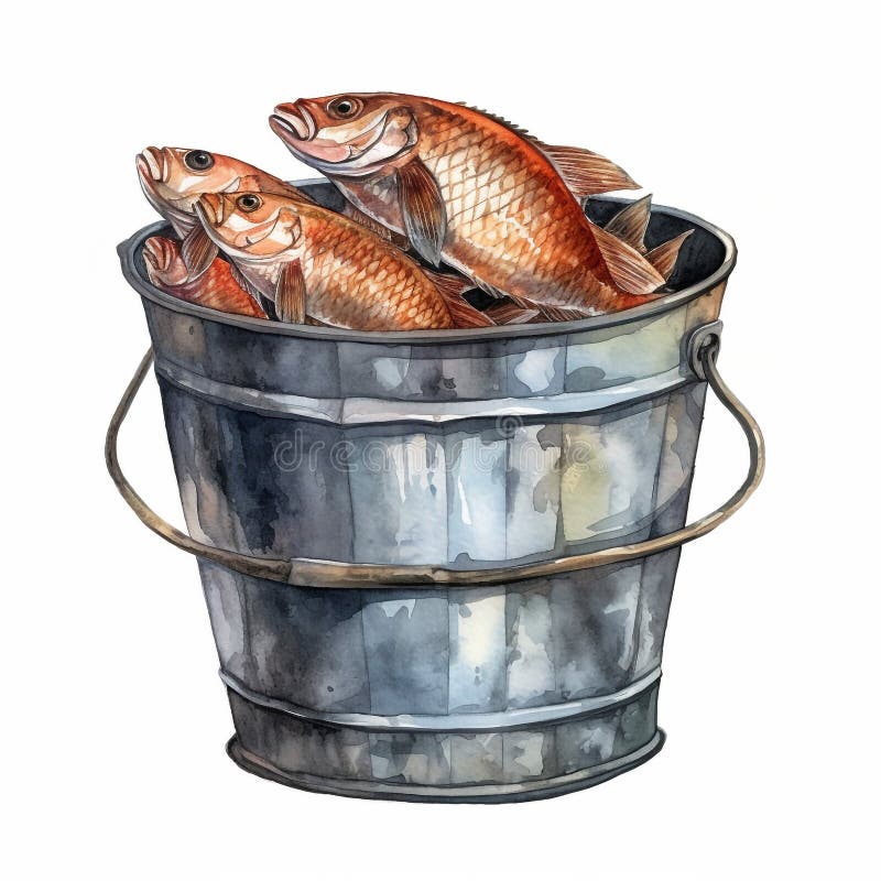 Bucket Full Fish Stock Illustrations – 1,670 Bucket Full Fish Stock  Illustrations, Vectors & Clipart - Dreamstime