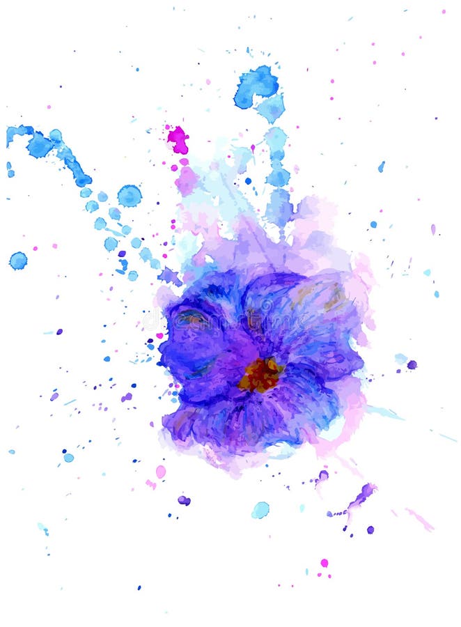 Watercolor Flower