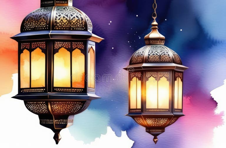 ramadan mubarak white background
