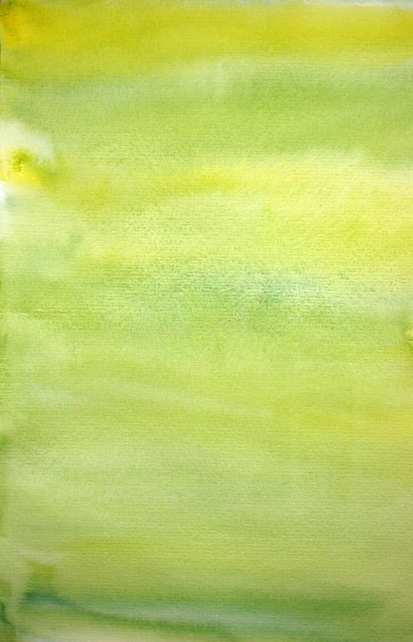 Watercolor lemon hand painted art background