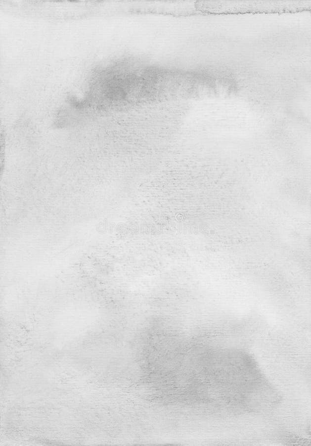 Watercolor Light Gray Background Texture. Grey and White Stains on ...