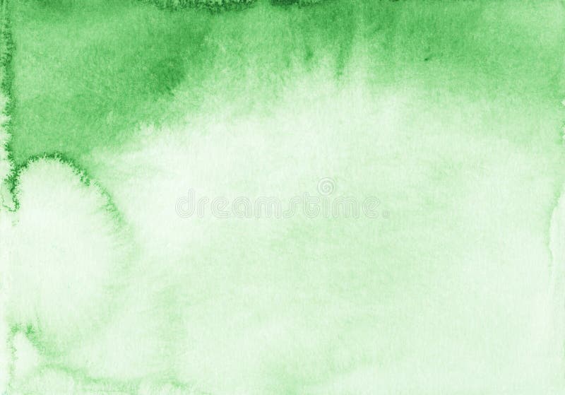 Watercolor Light Green Ombre Background Texture. Aquarelle Pastel ...