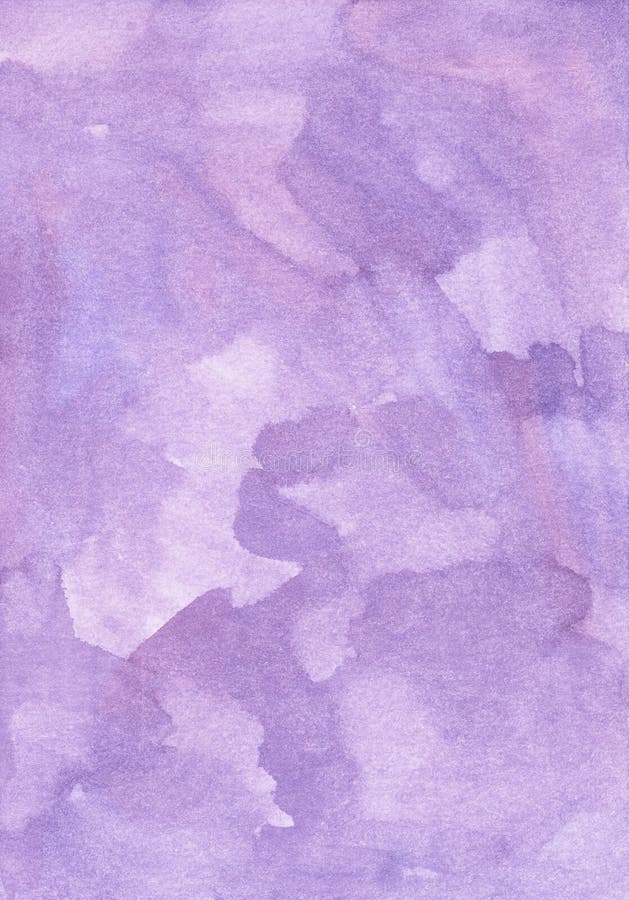 Watercolor Light Lavender Background Texture. Pastel Purple Aquarelle  Backdrop Stock Illustration - Illustration of bright, canvas: 194228972