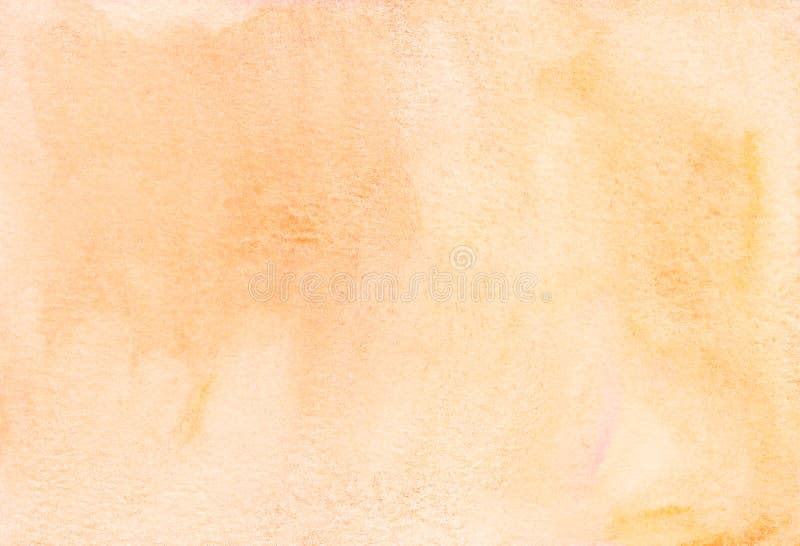 Watercolor Light Peach Color Background Texture. Aquarelle Abstract Pastel  Orange Backdrop Stock Photo - Image of modern, mark: 193332694