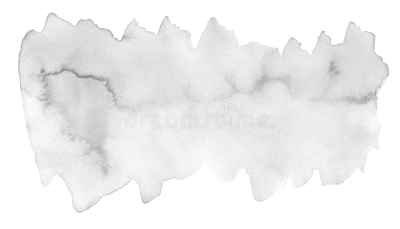 Watercolor Neutral Gray Background with Clear Borders and Divorces. Black  and White Watercolor Brush Stains Stock Illustration - Illustration of  background, white: 166405167