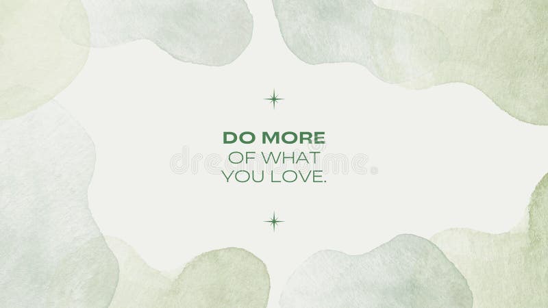 Watercolor Organic Calm Desktop Wallpaper Stock Image - Image of