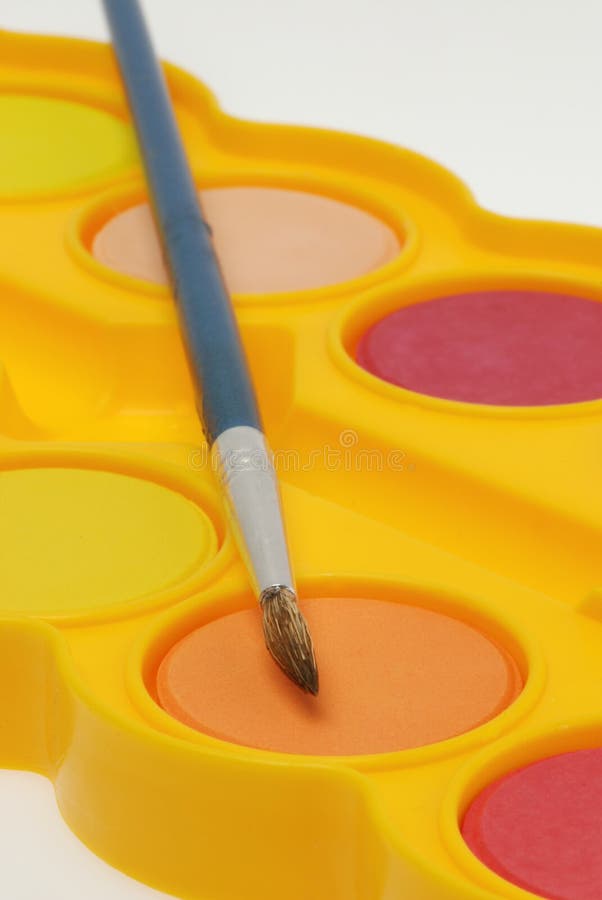 779 Watercolor Paint Tray Brush Stock Photos - Free & Royalty-Free Stock  Photos from Dreamstime