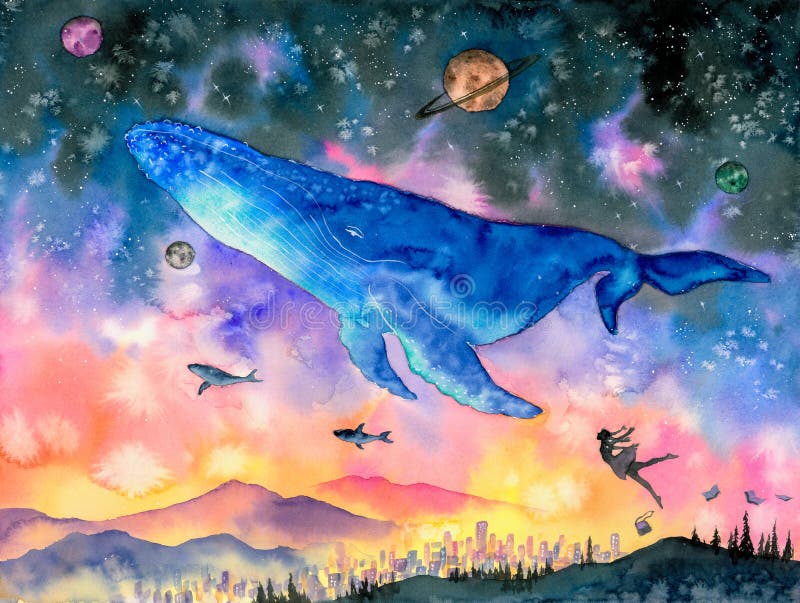 Fantasy Whale Stock Illustrations – 1,827 Fantasy Whale Stock Illustrations, Vectors & Clipart - Dreamstime