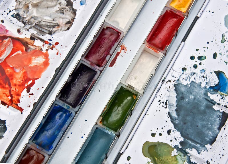 135 Watercolor Paint Pan Stock Photos Free & RoyaltyFree Stock