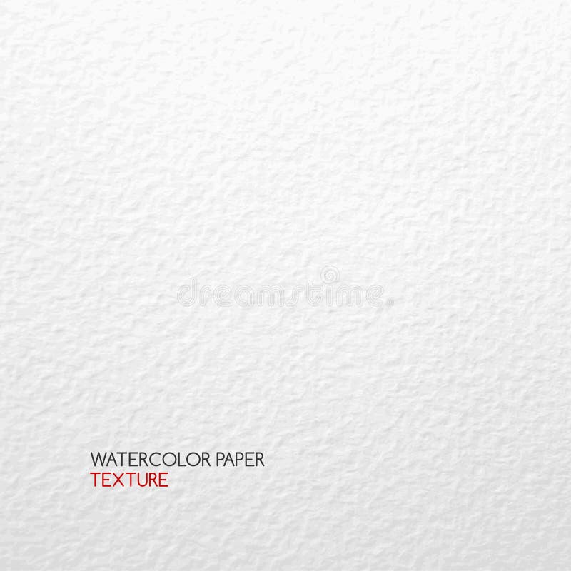 Watercolor paper texture. Vector textured abstract white background royalty free illustration