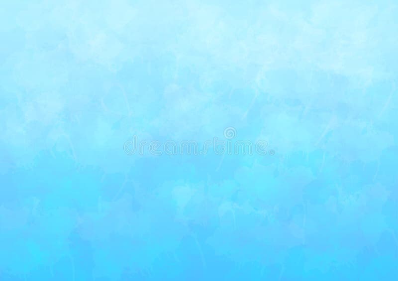 Vector Pastel Blue Gradient Background with Watercolor Texture Stock Vector  - Illustration of card, colourful: 192940677