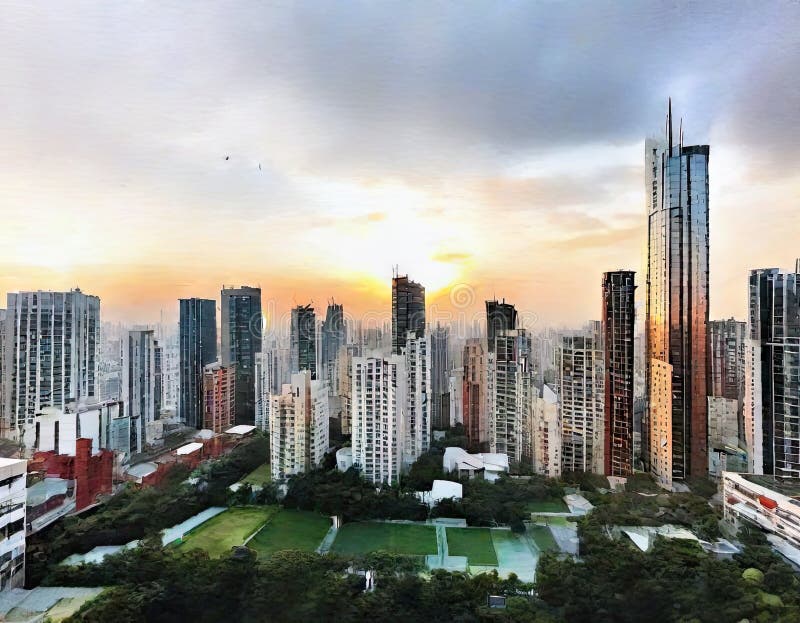 Luxury Penthouse Rooftop Terrace Skyline View - Instagram