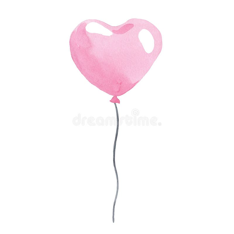 https://thumbs.dreamstime.com/b/watercolor-pink-heart-balloon-string-isolated-white-background-party-card-design-baby-shower-182570468.jpg