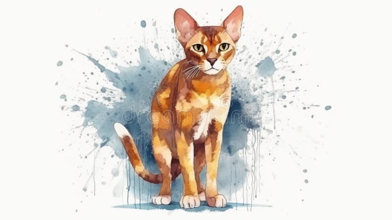 Pixel Art Vector Abyssinian Cat Icon Isolated On White Background Stock  Illustration - Download Image Now - iStock