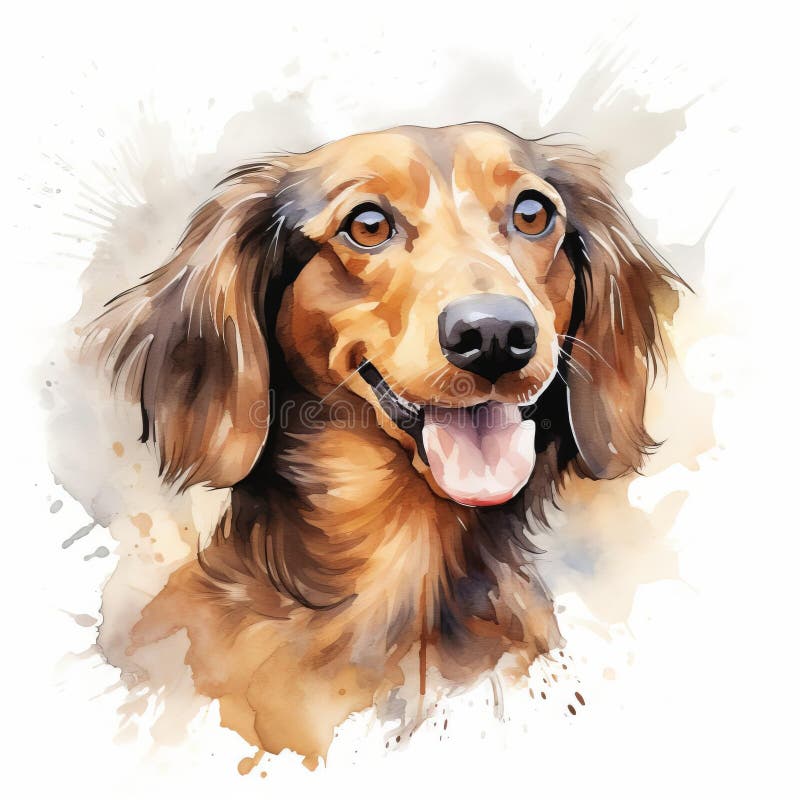 Dachshund Shorts - Watercolor Dachshund Shorts - Watercolor