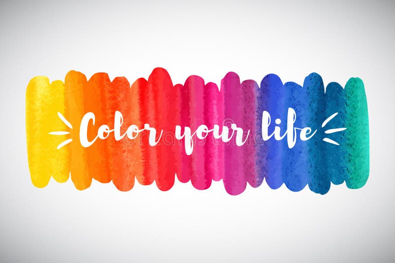 Watercolor Rainbow Border with Motivation Inspiration, Motivation Quote Stock Vector - Illustration of multicolor, color: 110440593 Watercolor Rainbow Border with Motivation Inspiration, Motivation Quote Stock Vector - Illustration of multicolor, color: 110440593