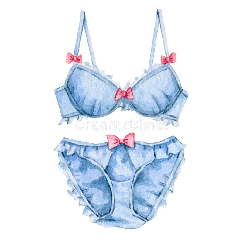 Woman Blue Bra Panties Stock Illustrations – 304 Woman Blue Bra Panties  Stock Illustrations, Vectors & Clipart - Dreamstime