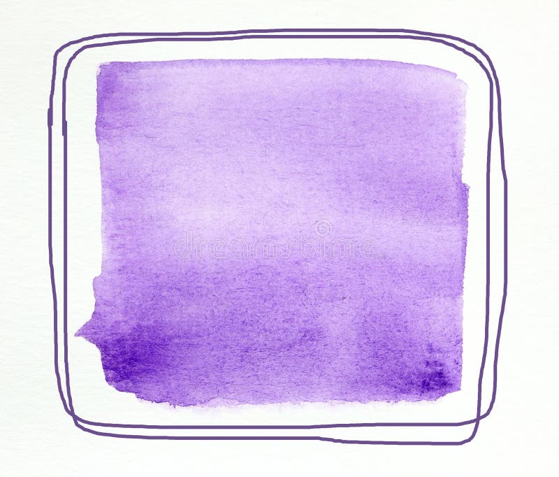 Watercolor square stock image. Image of design, bright 40230225