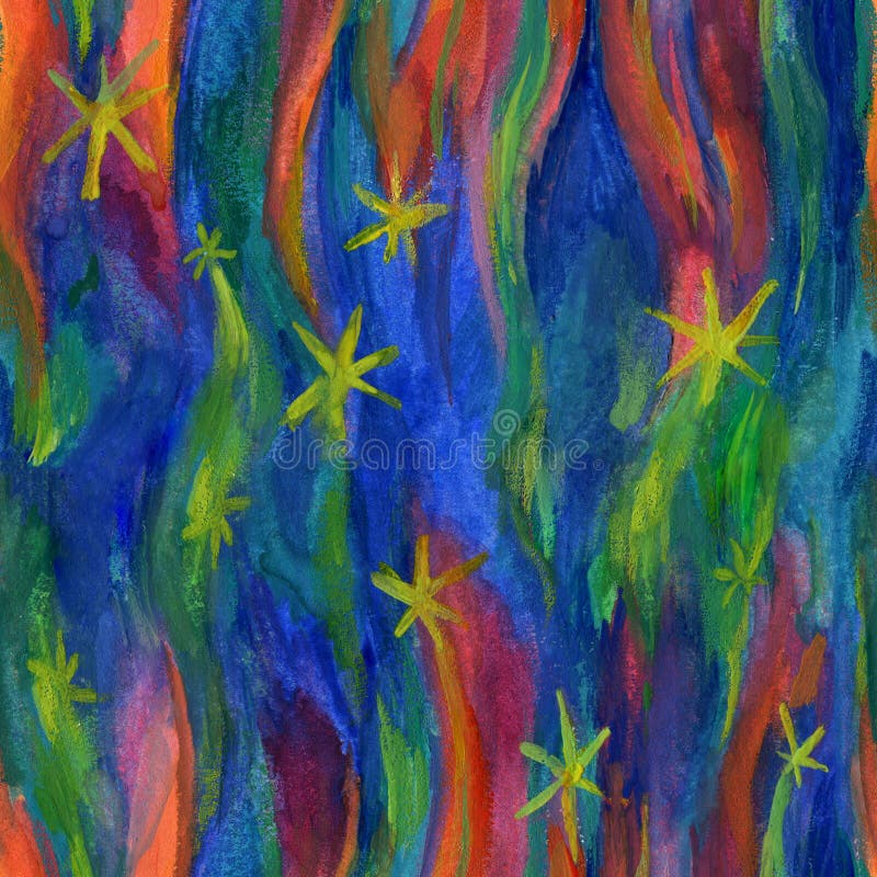 Fantastic Colorful Energy Wavy Background. Luminous Aurora Seamless Light  Blue Wallpaper. Illustration Stock Illustration - Illustration of color,  glow: 218183684