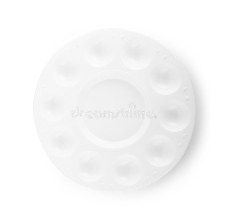 Watercolor tray isolated on a white background. 7988442 Stock Photo at  Vecteezy