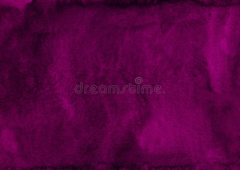 Watercolor Vintage Dark Purple Wine Color Background Texture, Hand Painted.  Old Watercolour Deep Violet Backdrop Stock Photo - Image of elegant,  background: 189137440