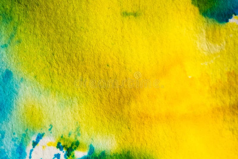 Watercolor yellow blue abstract background royalty free stock images Watercolor yellow blue abstract background royalty free stock images