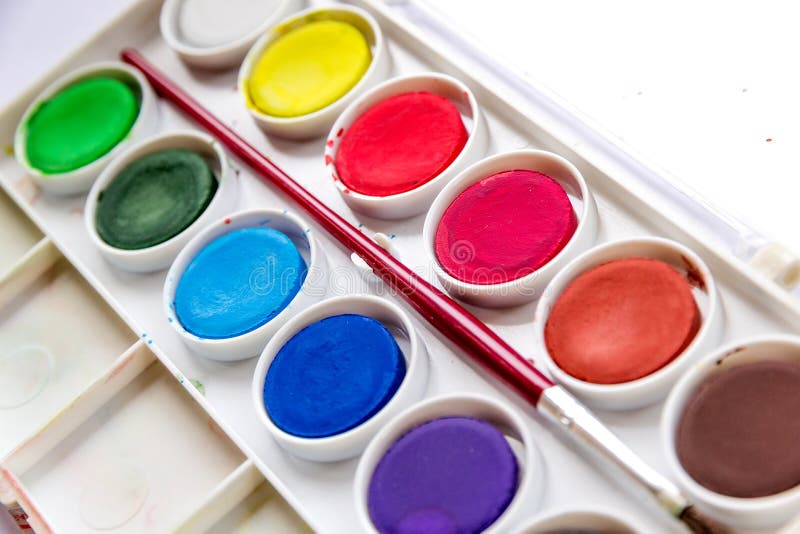 Watercolors royalty free stock image Watercolors royalty free stock image