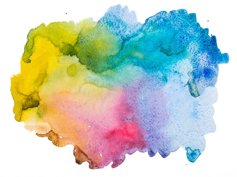 Watercolour abstract background