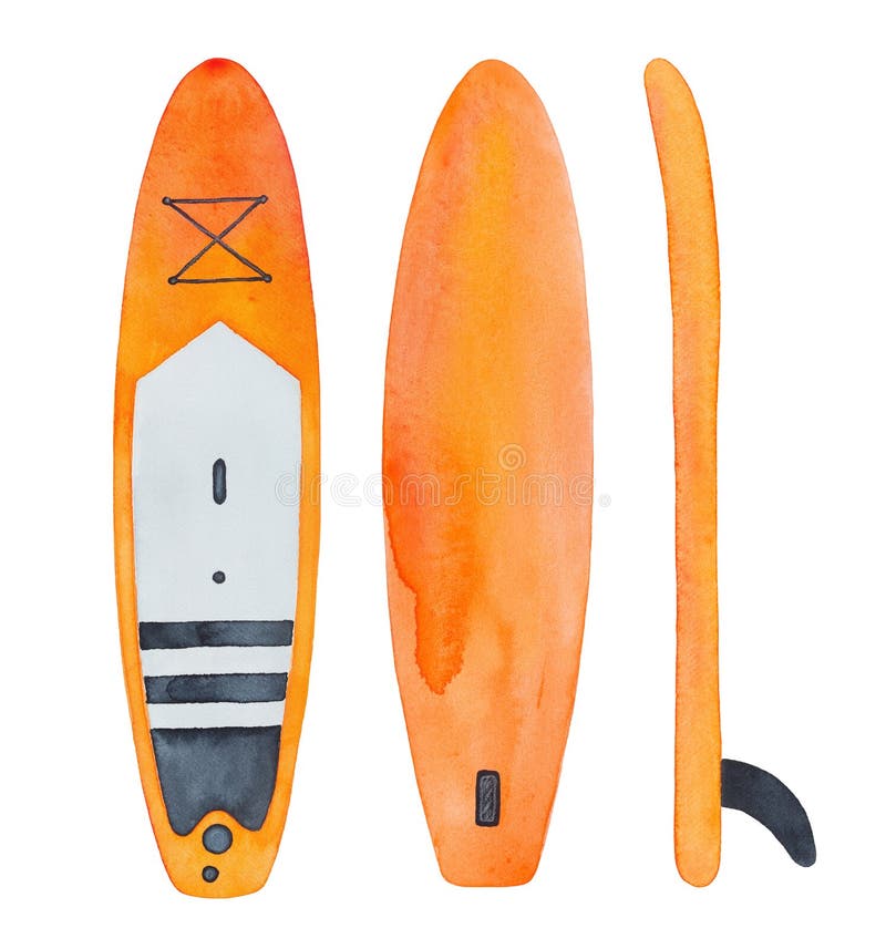 Stand Up Paddle Board Clip Art Stock Illustrations 11 Stand Up Paddle