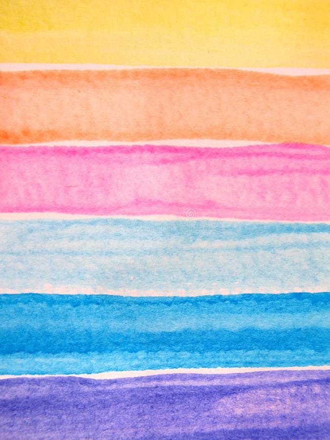 Watercolour Stripes 1