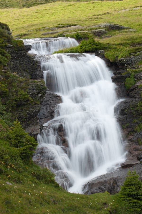 The waterfall