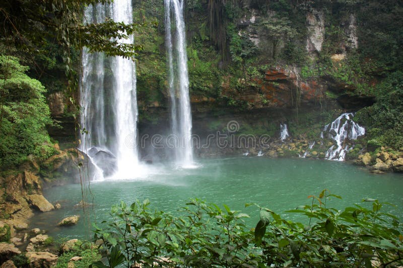 Waterfall Agua Azul Mexico