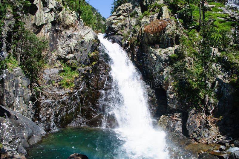Waterfall in Benasque Valley