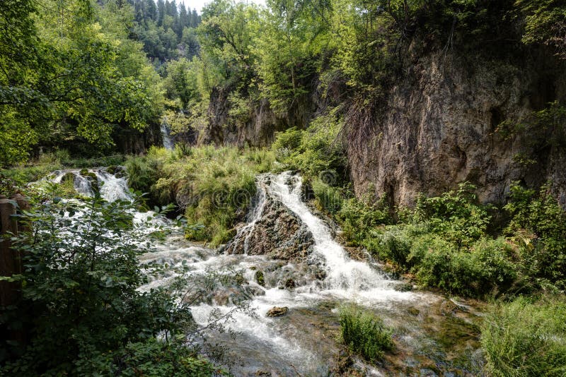 Waterfall in Black Hills